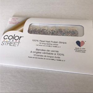 Color Street Nail Less Bitter,‎ More Glitter Manicure Pedicure Colorful NEW